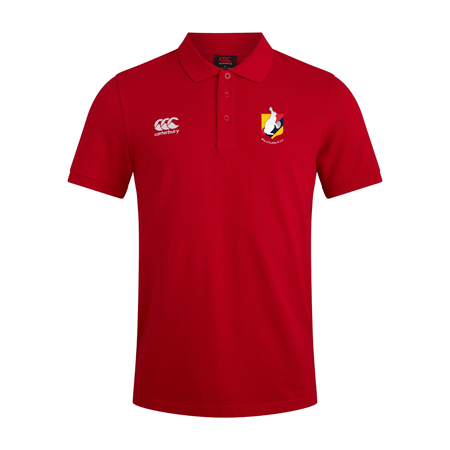 Ballyclare Rugby Club - Waimak Polo - Red - Canterbury - Stash Shop