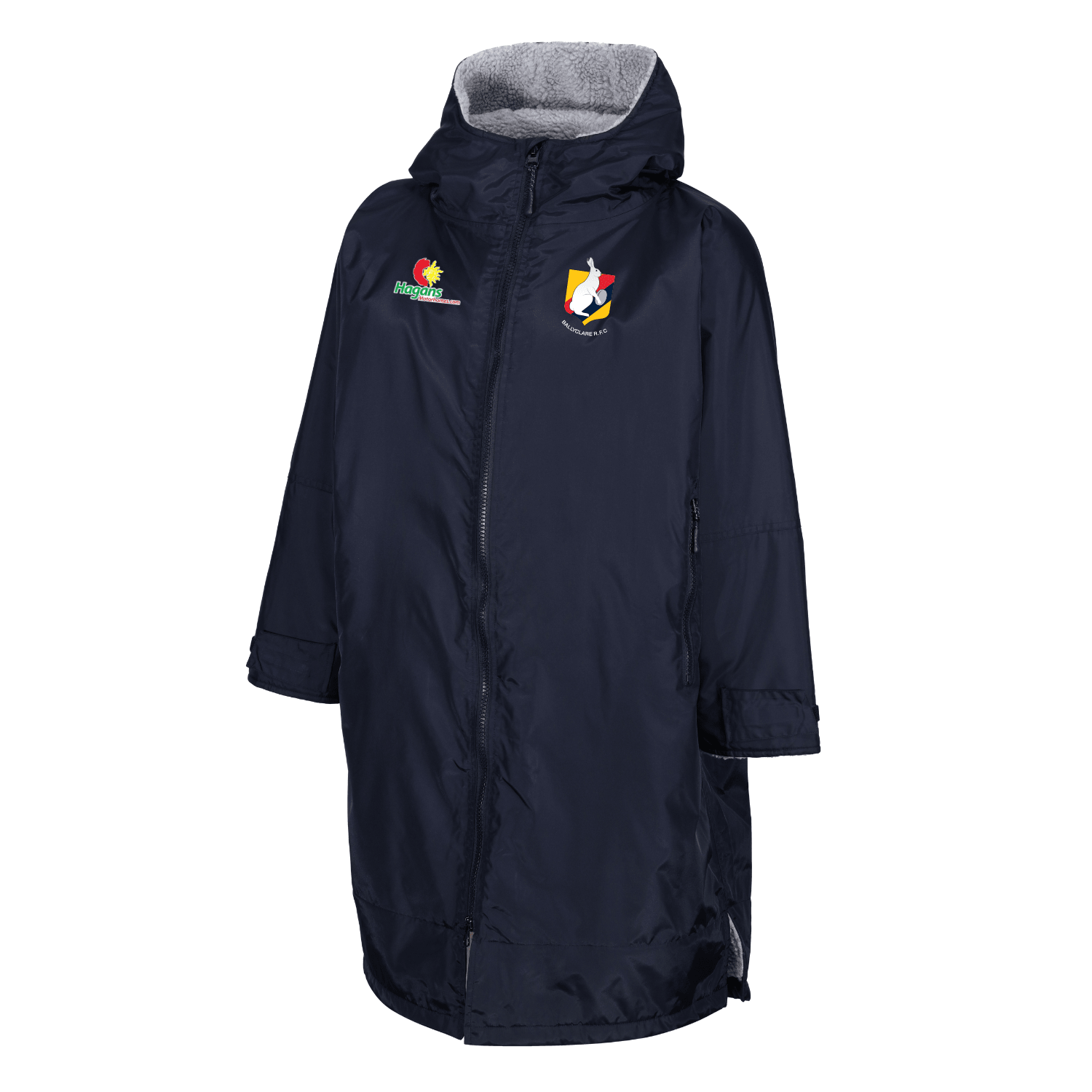 Ballyclare Rugby Club - Weatherproof Changing Robe - Navy - Stash Shop - Stash Shop