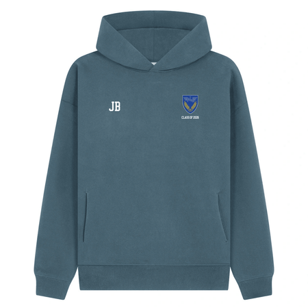 Ballyclare Secondary School Leavers 2026 - Ocean Blue Heavyweight Hoody - Stash Shop - Stash Shop