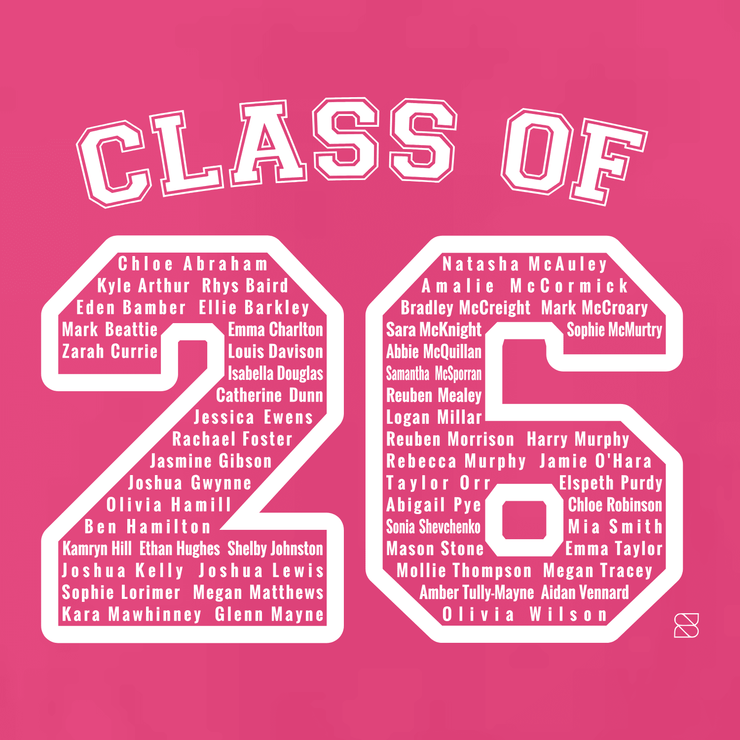 Ballyclare Secondary School Leavers 2026 - Premium Hoody - Fuschia - Stash Inc. - Stash Shop