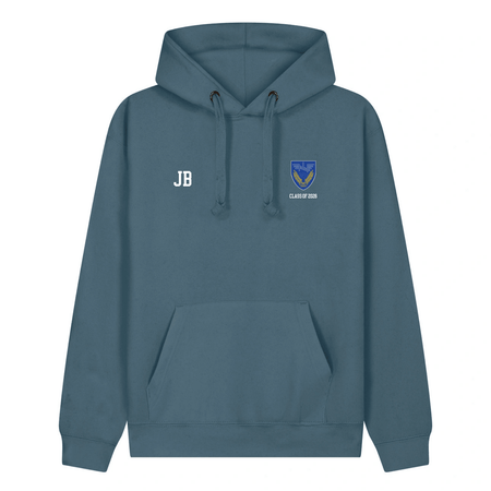 Ballyclare Secondary School Leavers 2026 - Premium Hoody - Ocean Blue - Stash Inc. - Stash Shop
