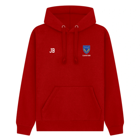 Ballyclare Secondary School Leavers 2026 - Premium Hoody - Red - Stash Inc. - Stash Shop