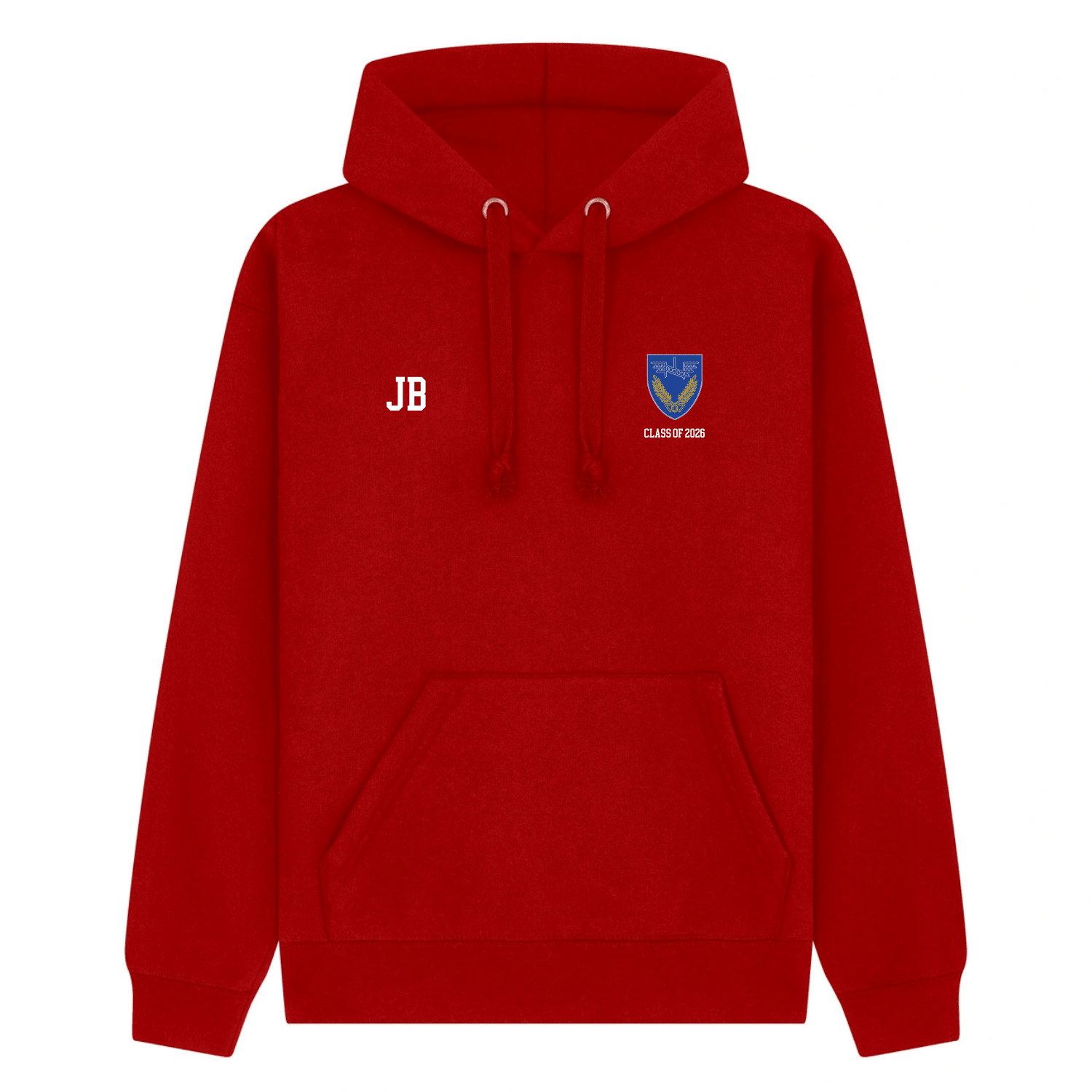 Ballyclare Secondary School Leavers 2026 - Premium Hoody - Red - Stash Inc. - Stash Shop