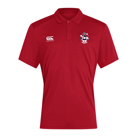 Ballymena Academy Staff - Club Dry Polo - Red - Canterbury - Stash Shop