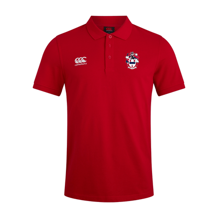 Ballymena Academy Staff - Red Waimak Polo - Canterbury - Stash Shop