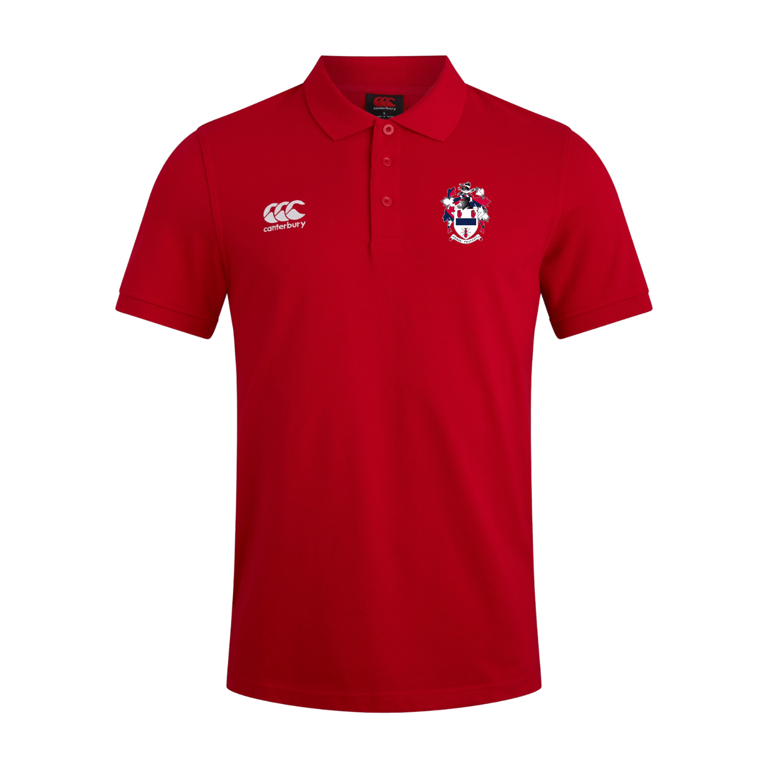 Ballymena Academy Staff - Red Waimak Polo - Canterbury - Stash Shop
