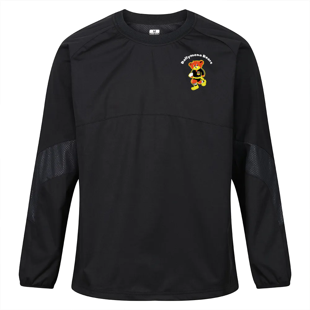 Ballymena Bears - Edge Pro Contact Top - Black