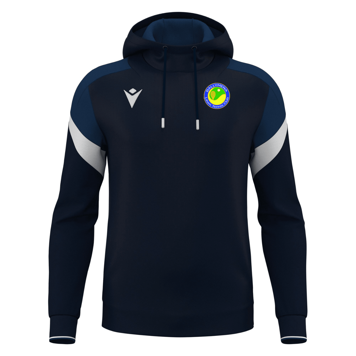 Ballymena Lawn Tennis Club Alhemist Hoodie - Navy - Macron - Stash Shop
