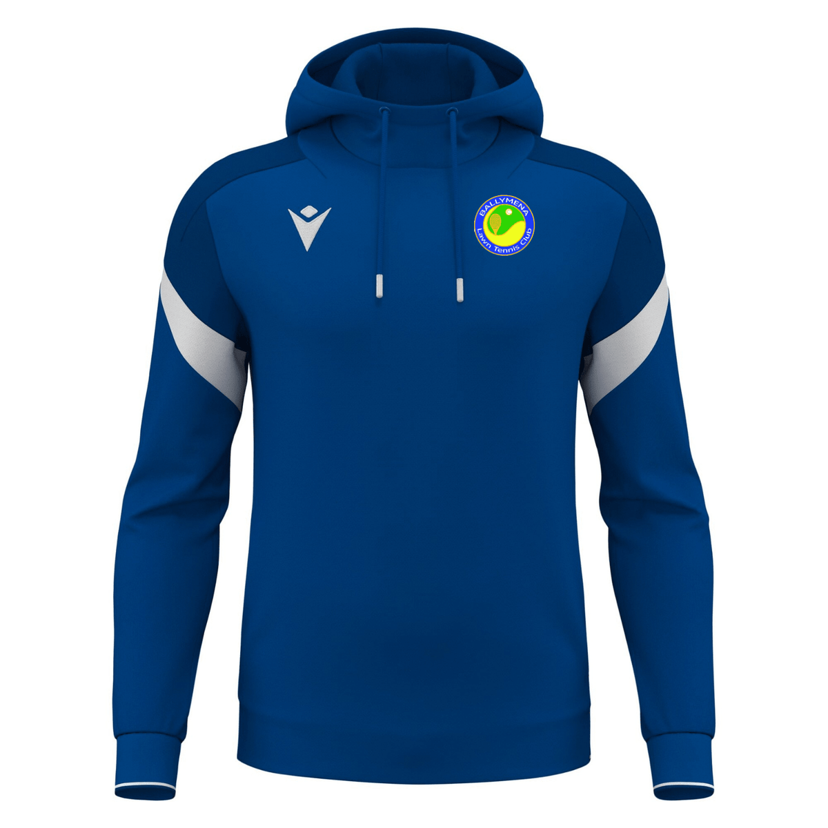 Ballymena Lawn Tennis Club Alhemist Hoodie - Royal - Macron - Stash Shop