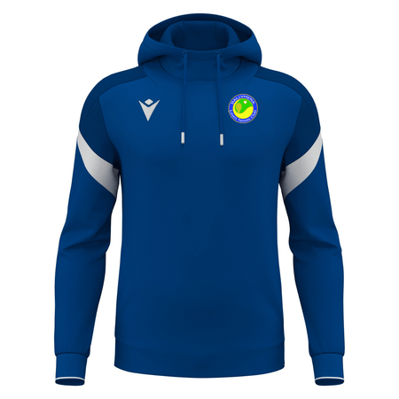 Ballymena Lawn Tennis Club Alhemist Hoodie - Royal - Macron - Stash Shop
