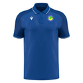 Ballymena Lawn Tennis Club Echoes Polo Top - Royal - Macron - Stash Shop
