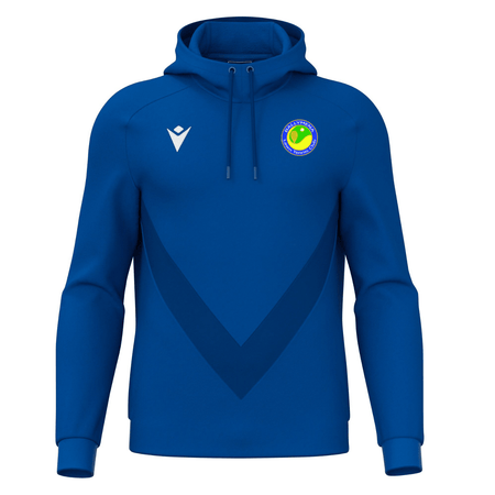 Ballymena Lawn Tennis Club Fenders Hoodie - Royal - Macron - Stash Shop
