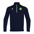 Ballymena Lawn Tennis Club Havel 1/4 Zip Jersey - Navy - Macron - Stash Shop