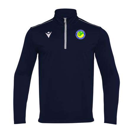 Ballymena Lawn Tennis Club Havel 1/4 Zip Jersey - Navy - Macron - Stash Shop