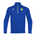 Ballymena Lawn Tennis Club Havel 1/4 Zip Jersey - Royal - Macron - Stash Shop