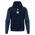 Ballymena Lawn Tennis Club Horn Hoodie - Navy - Macron - Stash Shop
