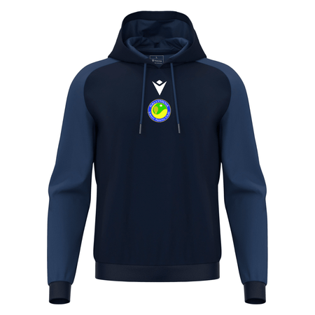 Ballymena Lawn Tennis Club Horn Hoodie - Navy - Macron - Stash Shop