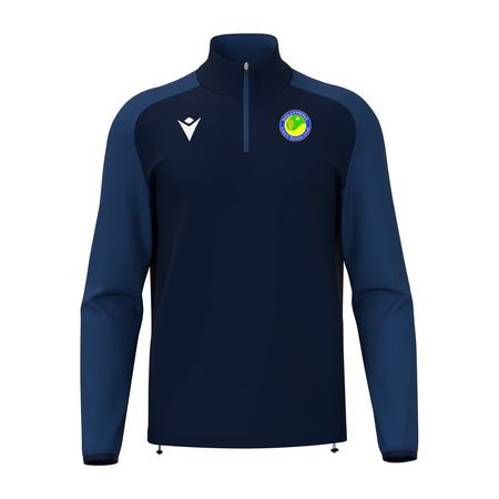 Ballymena Lawn Tennis Club Isen 1/4 Zip Jersey - Navy - Macron - Stash Shop