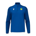 Ballymena Lawn Tennis Club Isen 1/4 Zip Jersey - Royal - Macron - Stash Shop