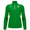 Ballymena Lawn Tennis Club Piave 1/4 Zip Jersey - Green - Macron - Stash Shop