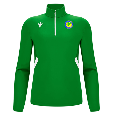 Ballymena Lawn Tennis Club Piave 1/4 Zip Jersey - Green - Macron - Stash Shop