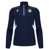 Ballymena Lawn Tennis Club Piave 1/4 Zip Jersey - Navy - Macron - Stash Shop