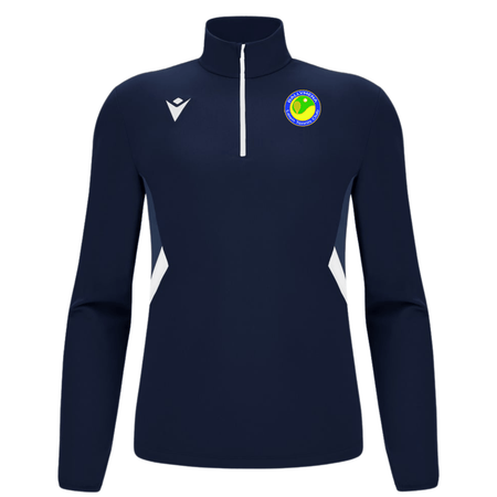 Ballymena Lawn Tennis Club Piave 1/4 Zip Jersey - Navy - Macron - Stash Shop