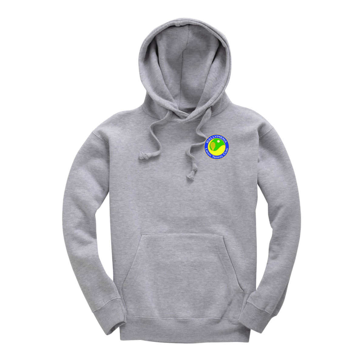 Ballymena Lawn Tennis Club Premium Hoodie - Grey - Cottonridge - Stash Shop