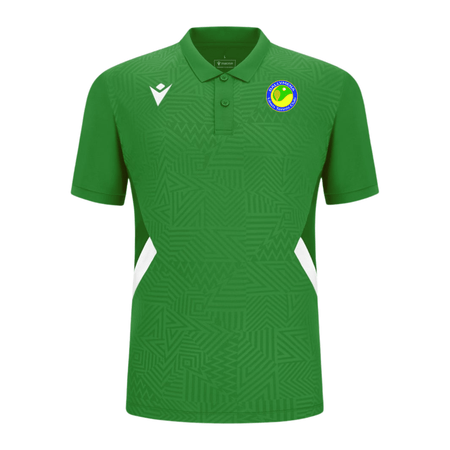 Ballymena Lawn Tennis Club Rap Polo - Green - Macron - Stash Shop