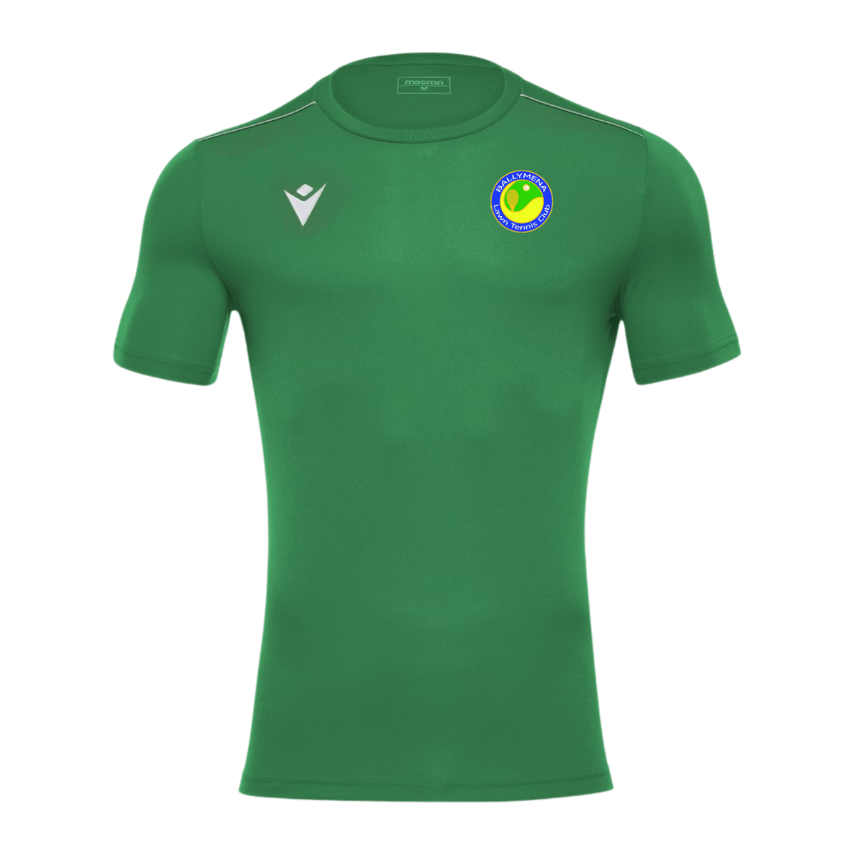 Ballymena Lawn Tennis Club Rigel Tee - Green - Macron - Stash Shop