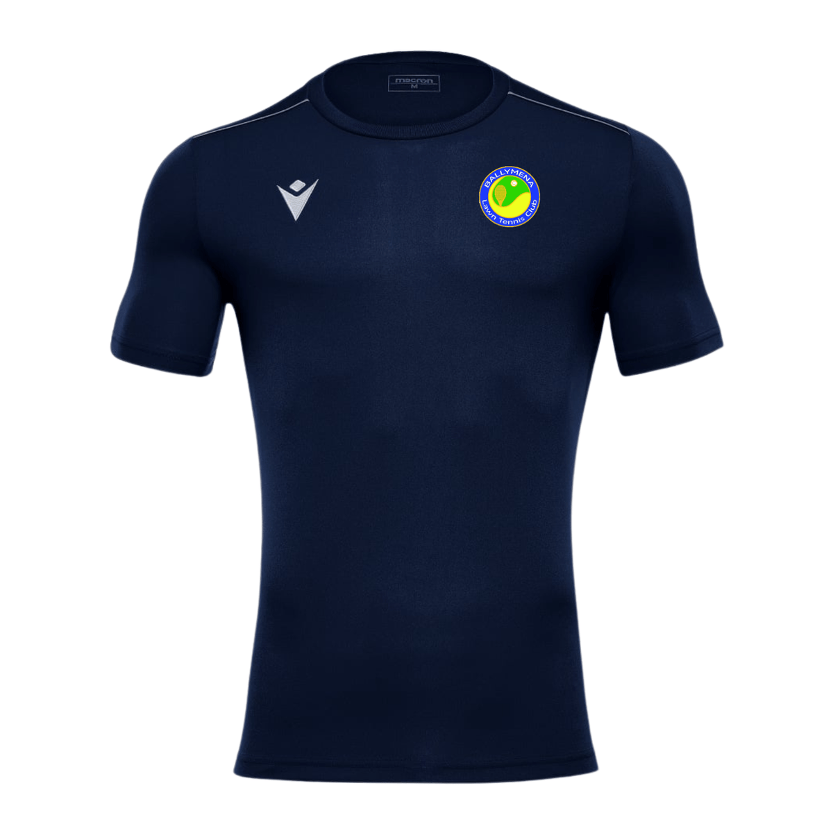 Ballymena Lawn Tennis Club Rigel Tee - Navy - Macron - Stash Shop