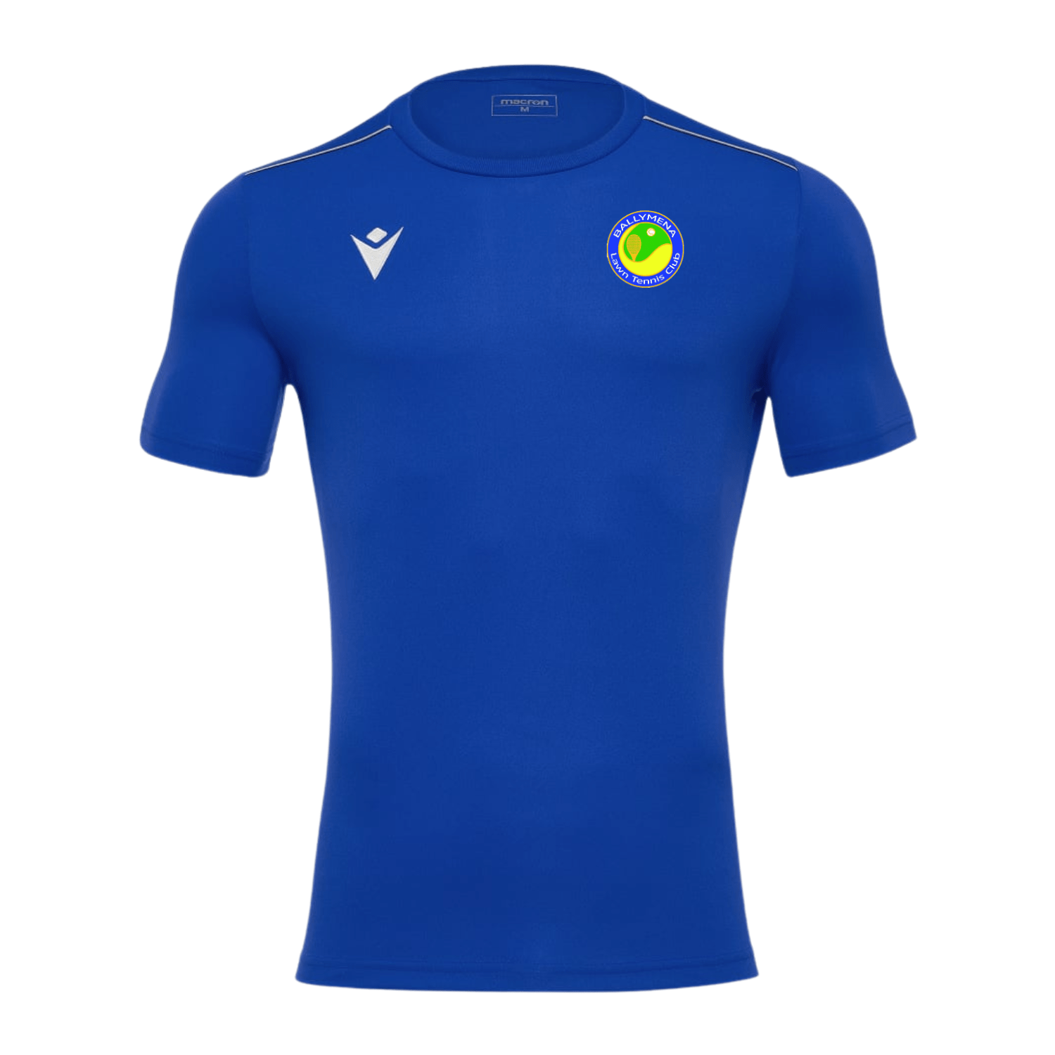 Ballymena Lawn Tennis Club Rigel Tee - Royal - Macron - Stash Shop