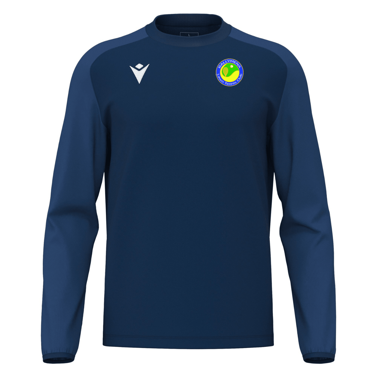 Ballymena Lawn Tennis Club Thalos Long Sleeved Shirt - Navy - Macron - Stash Shop