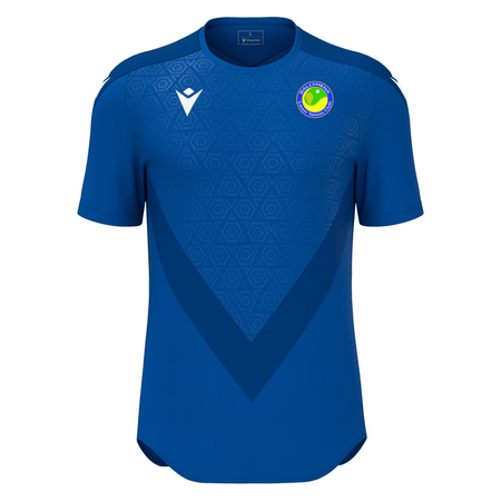 Ballymena Lawn Tennis Club Wisp Tee - Royal - Macron - Stash Shop