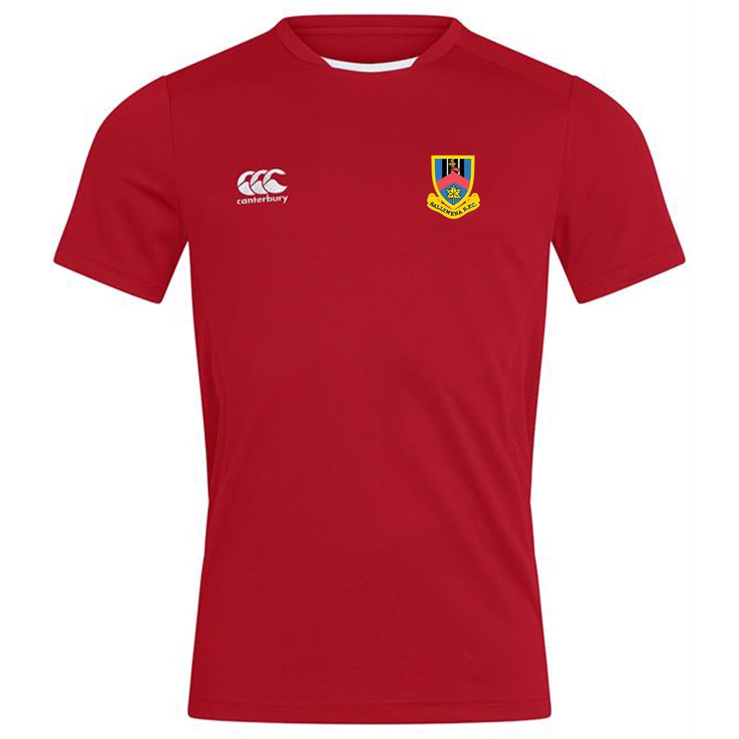 Ballymena Rugby Club - Club Dry Tee - Red - Canterbury - Stash Shop