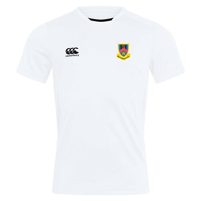 Ballymena Rugby Club - Club Dry Tee - White - Canterbury - Stash Shop