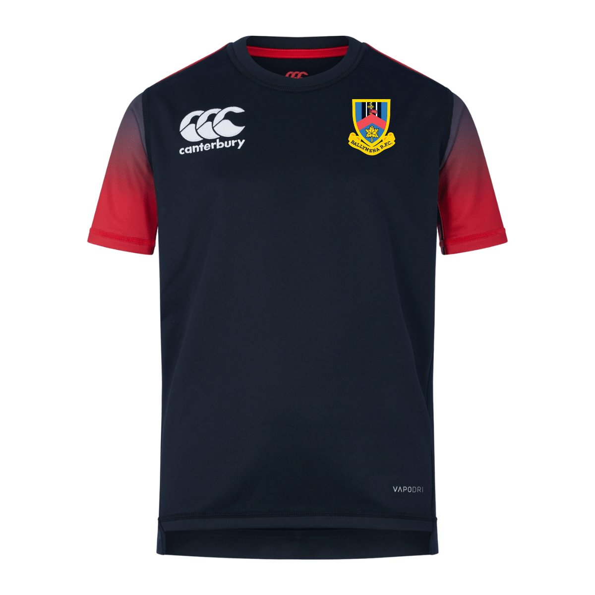 Ballymena Rugby Club - Club Training Jersey - Black / Red - Canterbury - Stash Shop