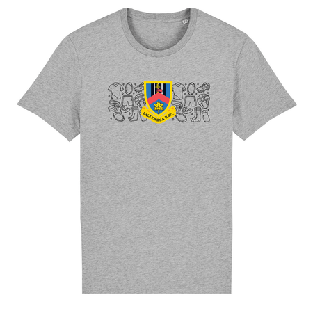 Ballymena Rugby Club - Cotton Doodle Tee - Grey - Stash Inc. - Stash Shop