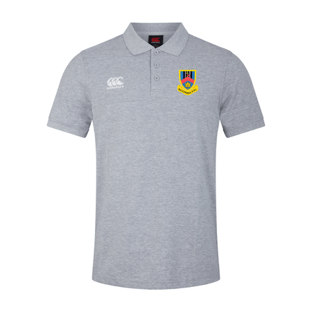 Ballymena Rugby Club - Cotton Waimak Poloshirt - Grey - Canterbury - Stash Shop