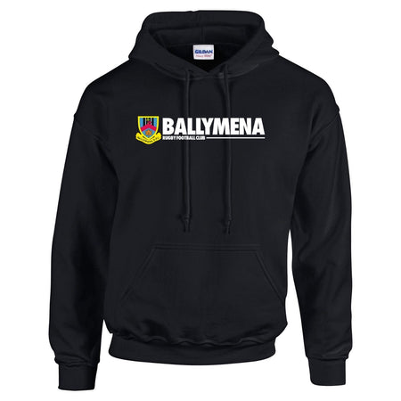 Ballymena Rugby Club - Logo Hoody Black - Stash Inc. - Stash Shop