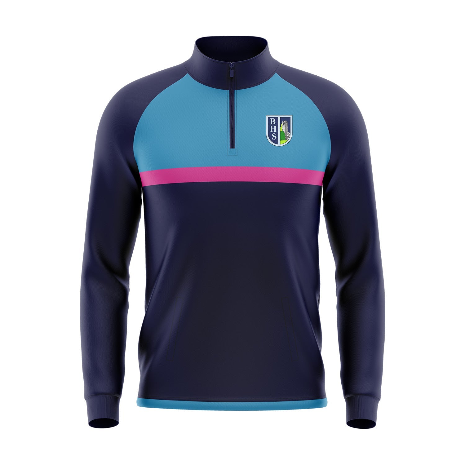 Ballymoney High School - 1/4 Zip Midlayer - Stash Inc. - Stash Shop