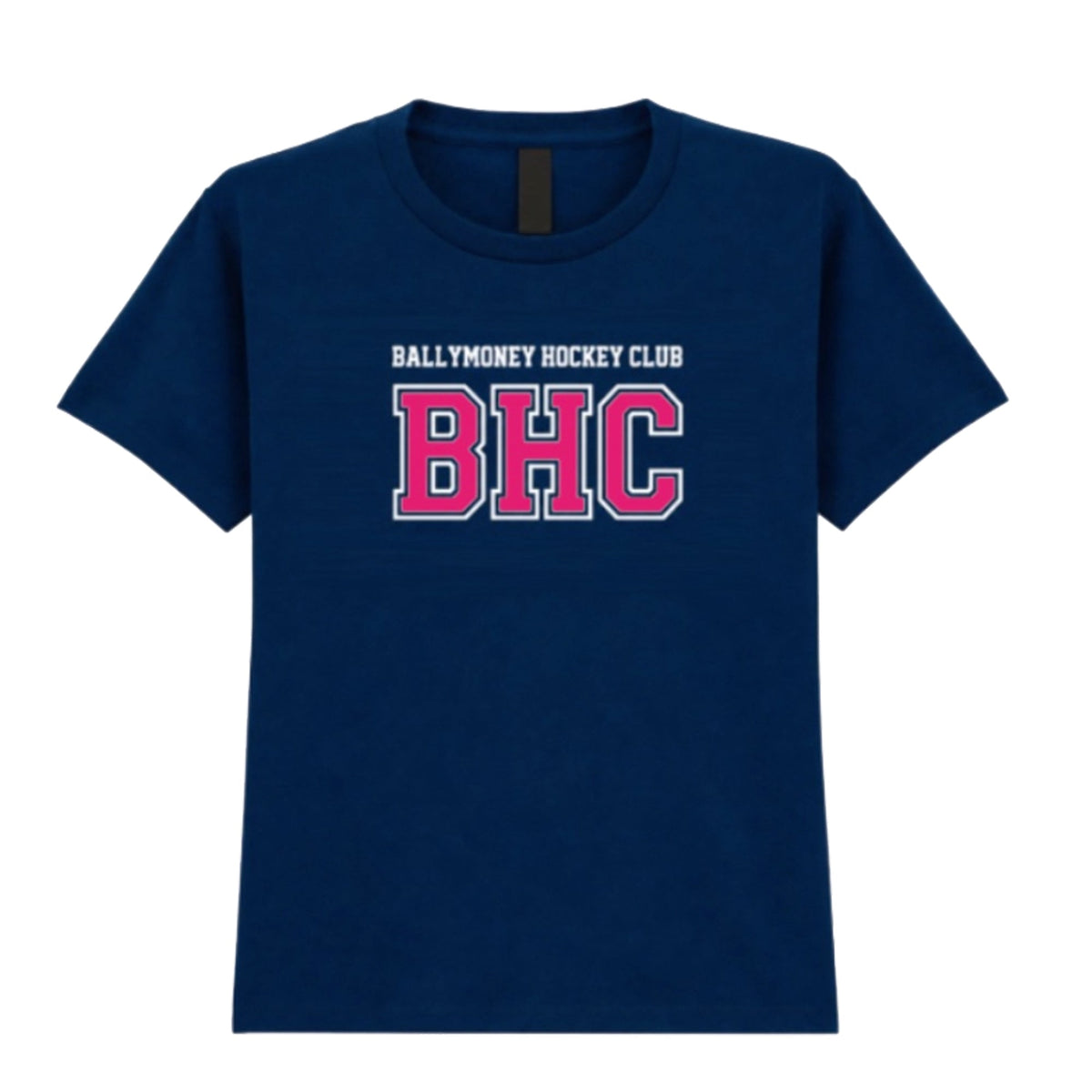 Ballymoney Hockey Club - Cotton Tee - Navy (1) -Stash Shop- Stash Shop