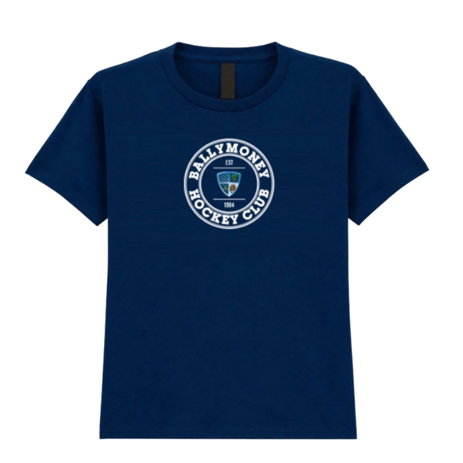 Ballymoney Hockey Club - Cotton Tee - Navy (2) -Stash Shop- Stash Shop