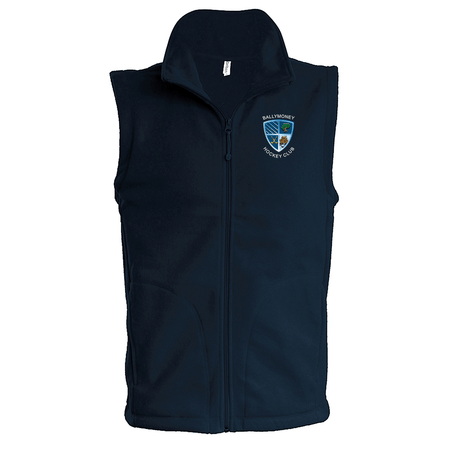 Ballymoney Hockey Club Senior Squad - Fleece Gilet - Stash Inc. - Stash Shop