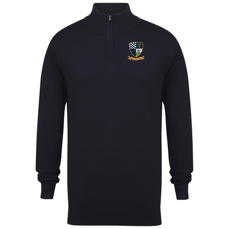 Ballymoney Rugby Club - 1/4 Zip Cotton Jumper -Stash Shop- Stash Shop