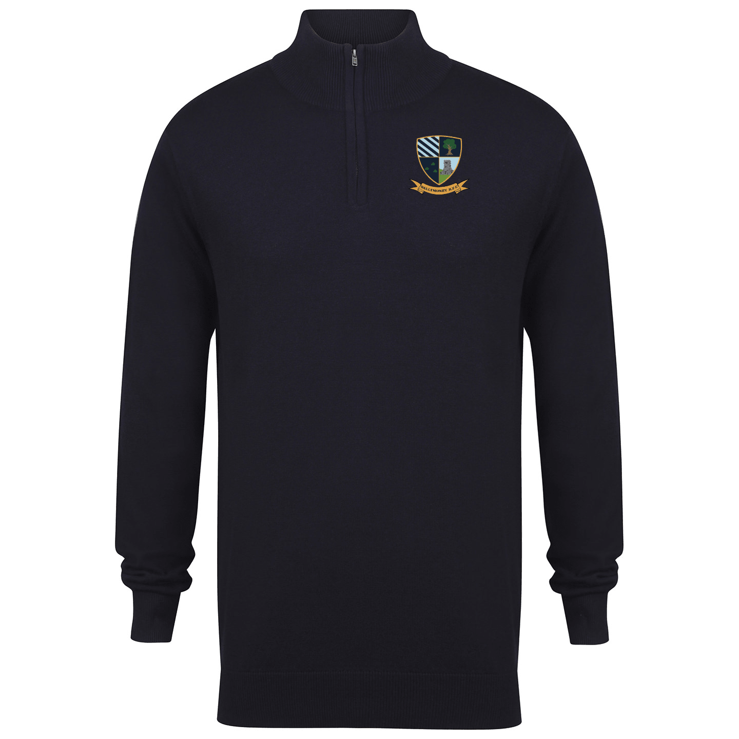 Ballymoney Rugby Club - 1/4 Zip Cotton Jumper -Stash Shop- Stash Shop