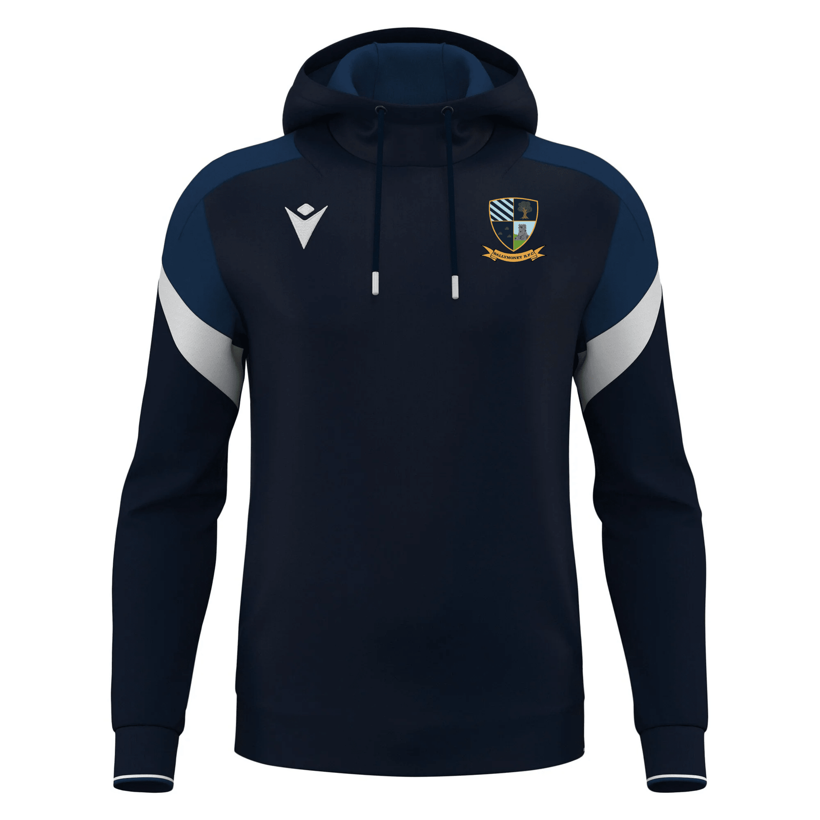 Ballymoney Rugby Club - Alchemist Hoody - Navy -Macron- Stash Shop