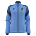 Ballymoney Rugby Club - Athena Womens Full Zip Top - Ice Sky/Navy -Macron- Stash Shop