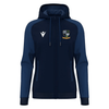 Ballymoney Rugby Club - Atlas Women's Full Zip Hoody - Navy -Macron- Stash Shop