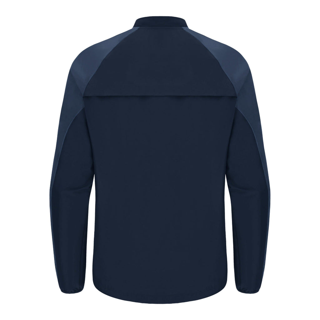 Ballymoney Rugby Club - Denali Round Neck Wind Breaker - Navy -Macron- Stash Shop
